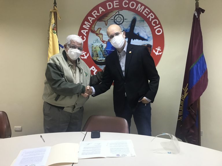 Cámara de Comercio de Puerto Cabello firma convenio institucional con el CUAM como parte de los beneficios para sus afiliados